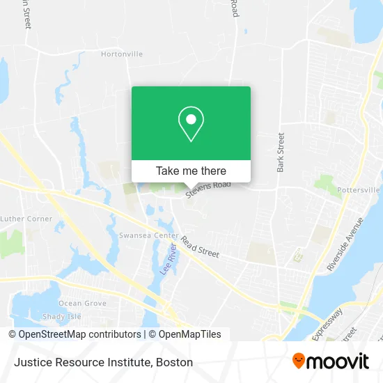 Justice Resource Institute map