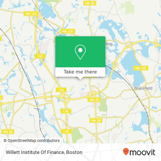 Willett Institute Of Finance map