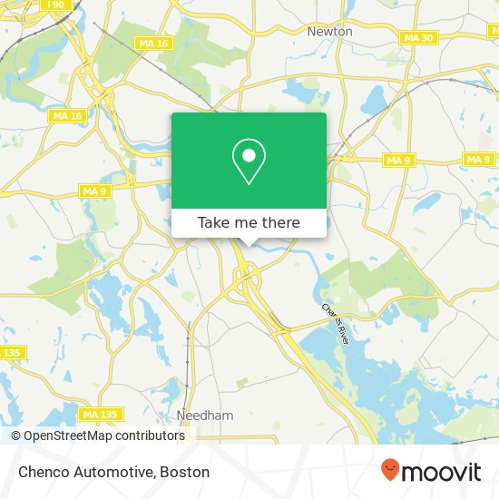 Chenco Automotive map