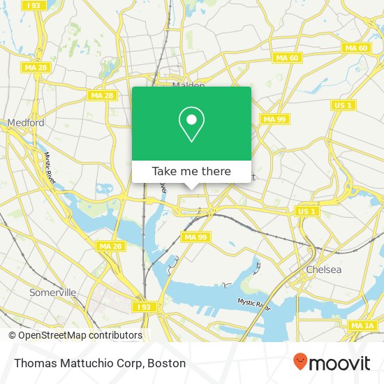 Thomas Mattuchio Corp map