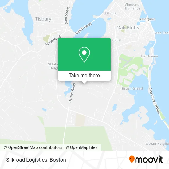 Silkroad Logistics map