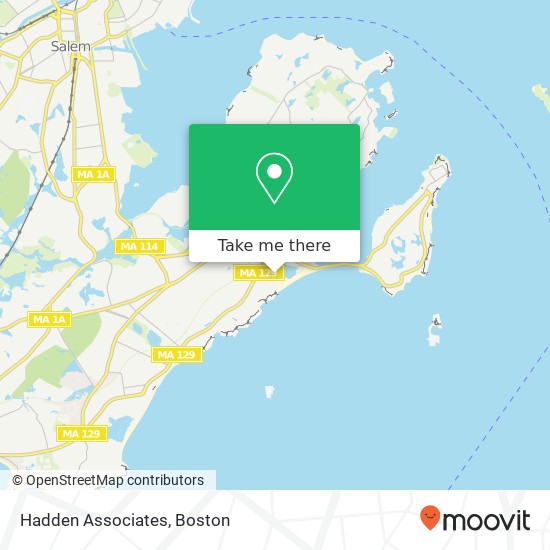 Hadden Associates map