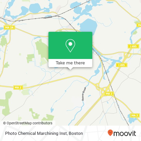 Mapa de Photo Chemical Marchining Inst