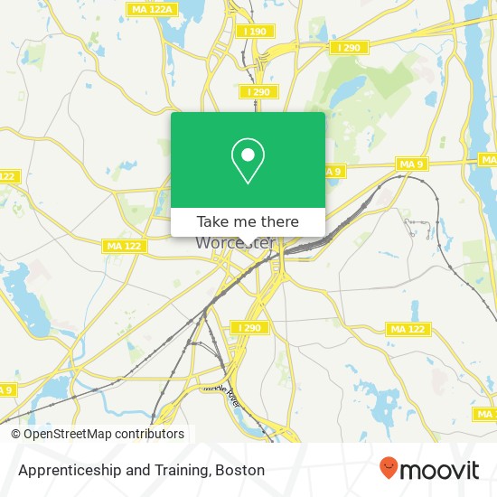 Mapa de Apprenticeship and Training