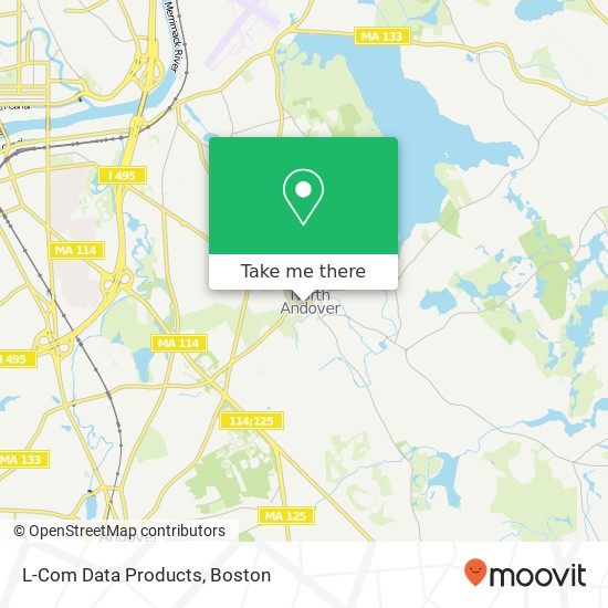 L-Com Data Products map