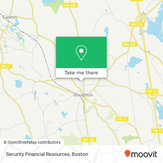 Security Financial Resources map