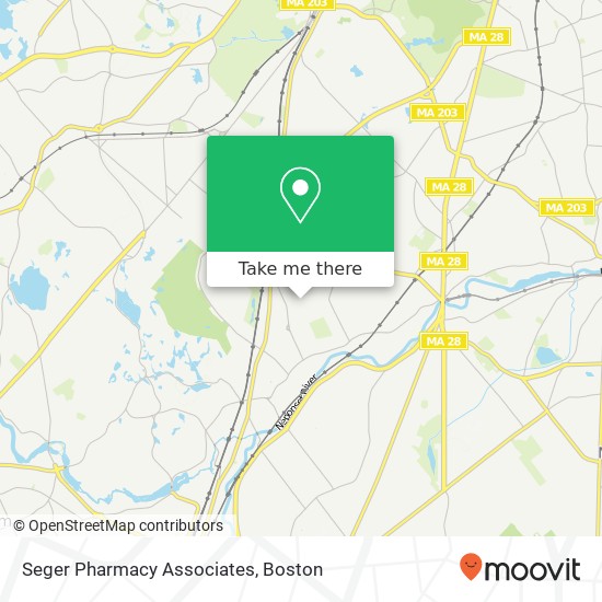 Seger Pharmacy Associates map