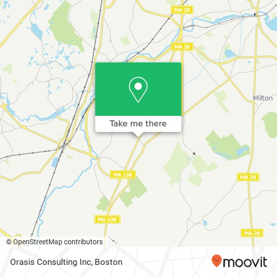 Orasis Consulting Inc map