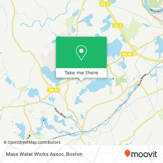 Mass Water Works Assoc map