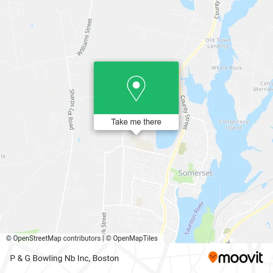 P & G Bowling Nb Inc map