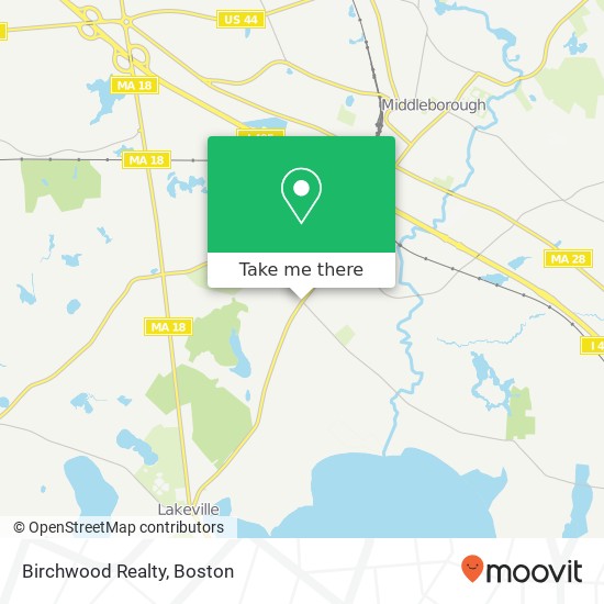 Birchwood Realty map