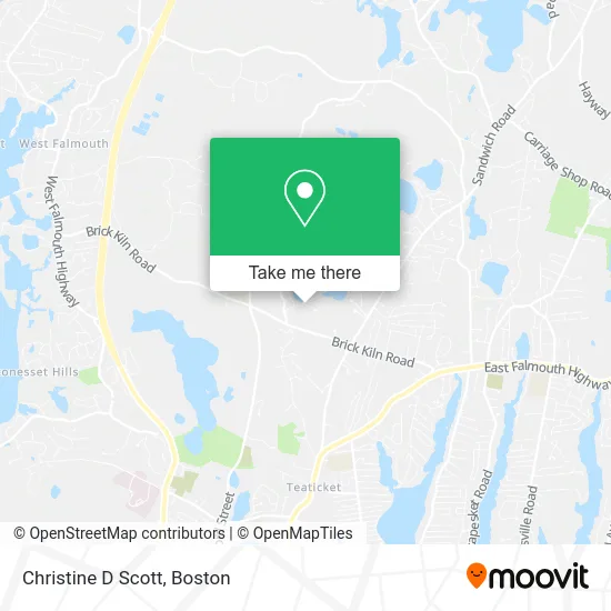 Christine D Scott map