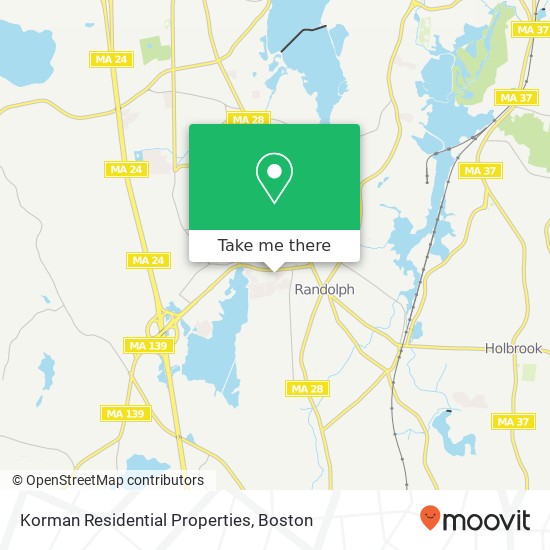 Mapa de Korman Residential Properties