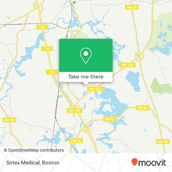 Sirtex Medical map