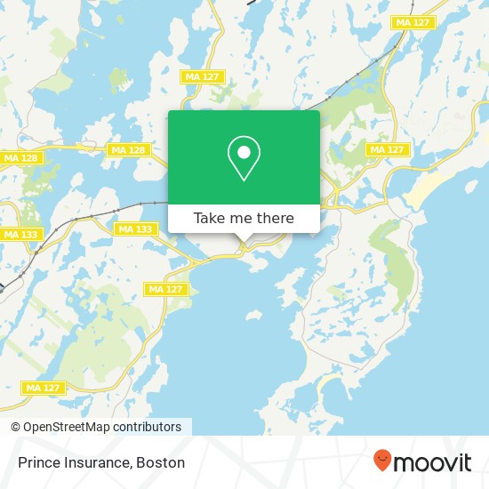 Prince Insurance map