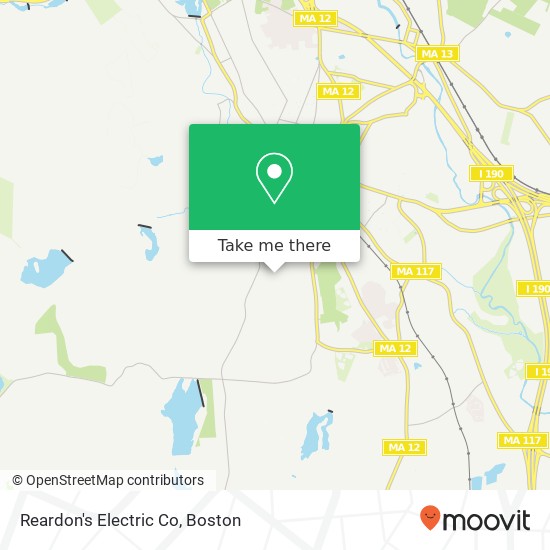 Mapa de Reardon's Electric Co