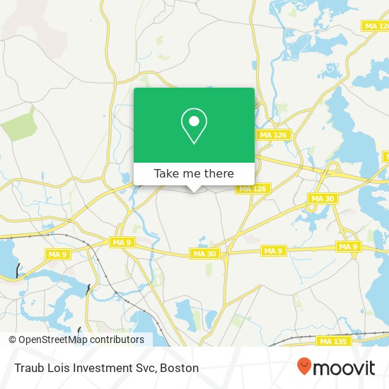 Traub Lois Investment Svc map