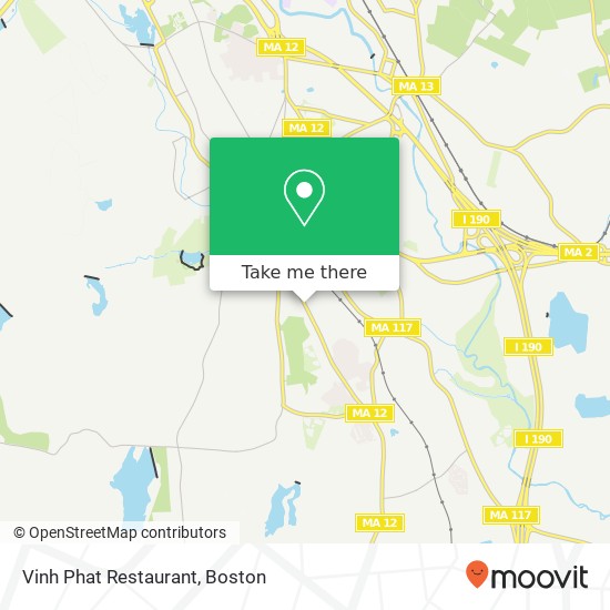 Mapa de Vinh Phat Restaurant