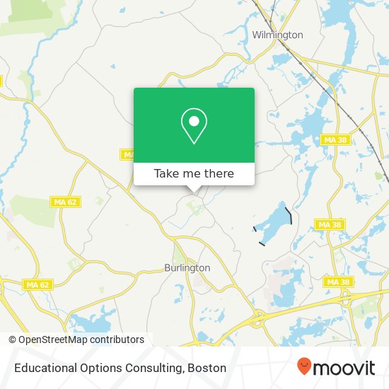 Educational Options Consulting map