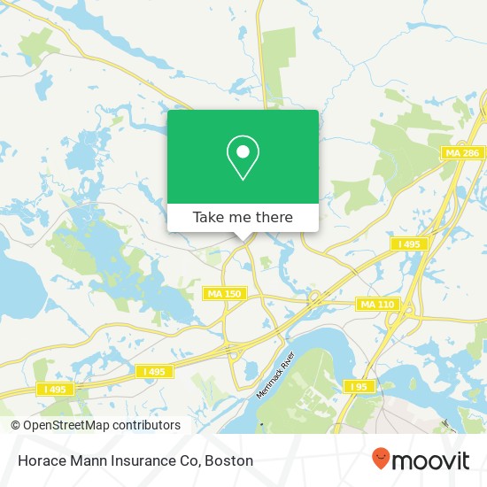 Mapa de Horace Mann Insurance Co