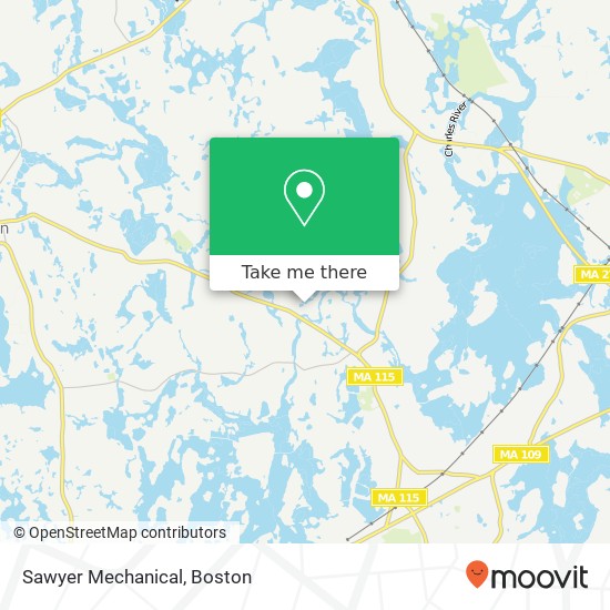 Sawyer Mechanical map