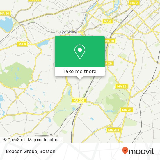 Mapa de Beacon Group