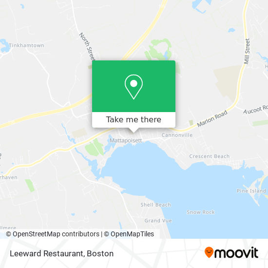 Mapa de Leeward Restaurant