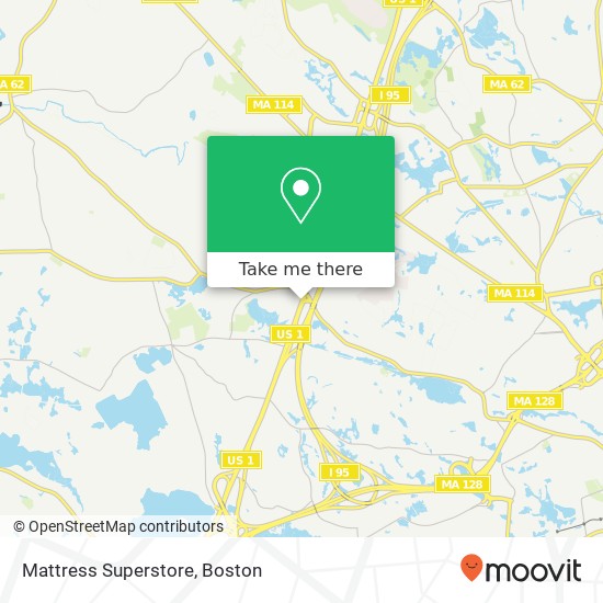 Mattress Superstore map