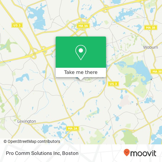 Pro Comm Solutions Inc map