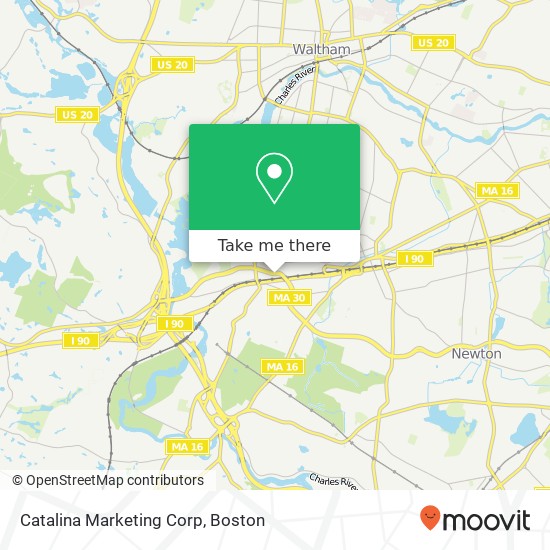 Mapa de Catalina Marketing Corp