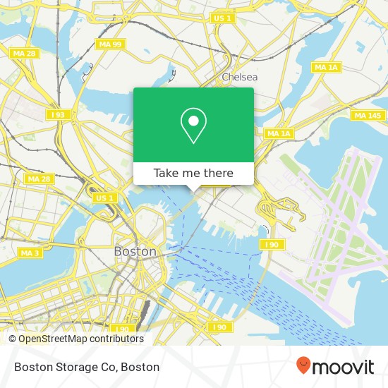 Boston Storage Co map