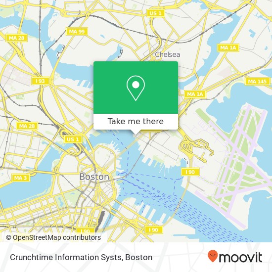 Crunchtime Information Systs map