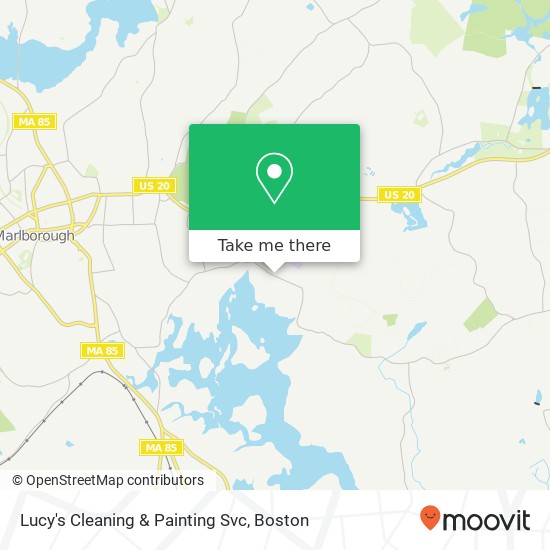 Lucy's Cleaning & Painting Svc map