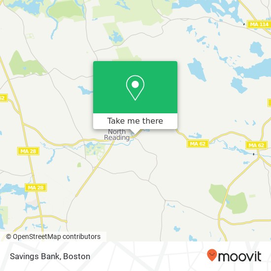 Mapa de Savings Bank