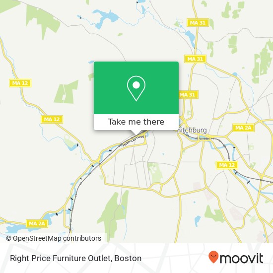 Right Price Furniture Outlet map