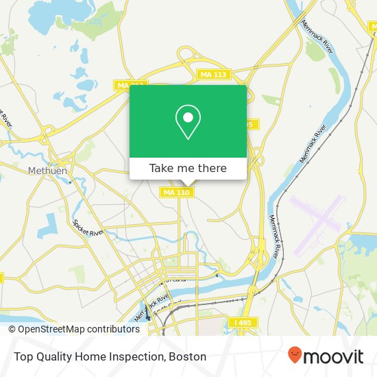 Top Quality Home Inspection map