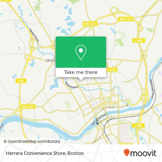 Herrera Convenience Store map