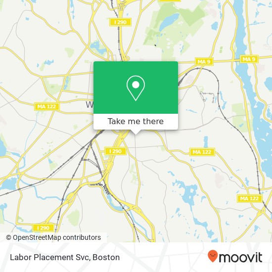 Labor Placement Svc map