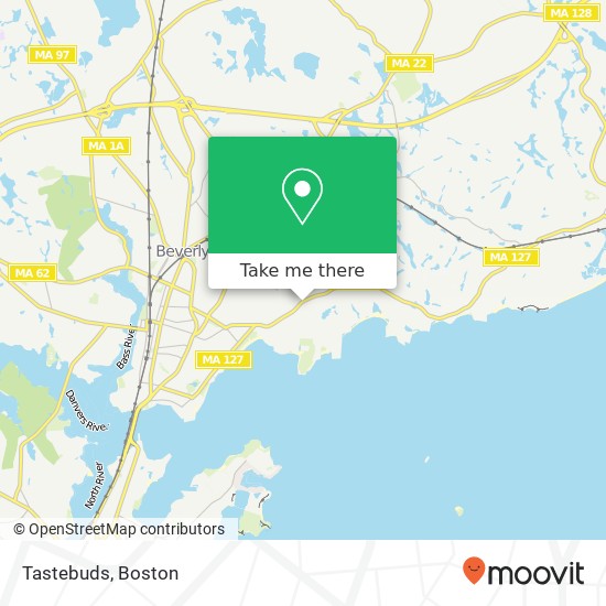 Mapa de Tastebuds