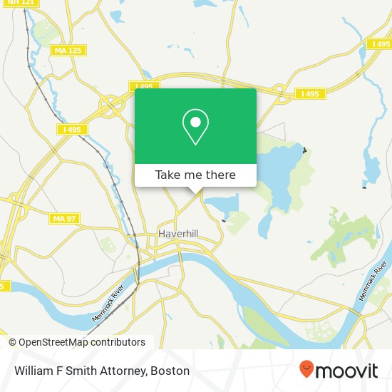 Mapa de William F Smith Attorney