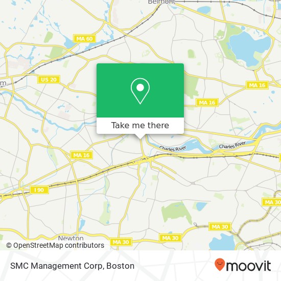 Mapa de SMC Management Corp