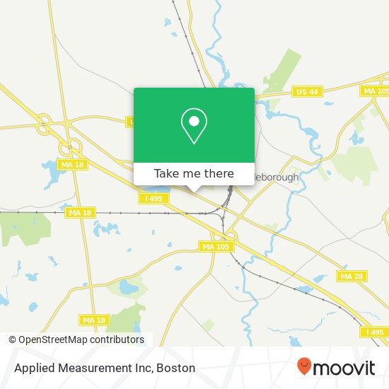 Applied Measurement Inc map