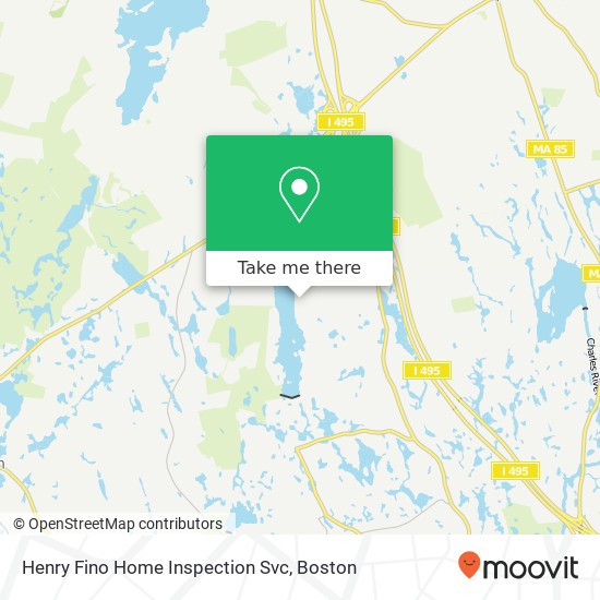 Henry Fino Home Inspection Svc map