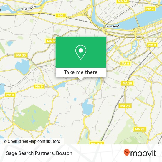 Mapa de Sage Search Partners