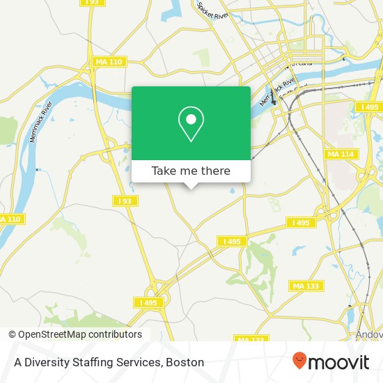 Mapa de A Diversity Staffing Services