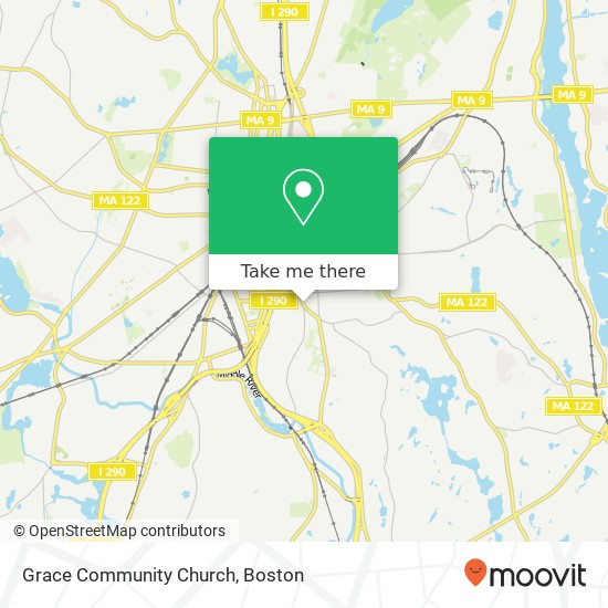 Grace Community Church map