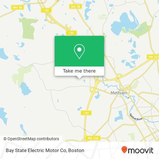 Mapa de Bay State Electric Motor Co