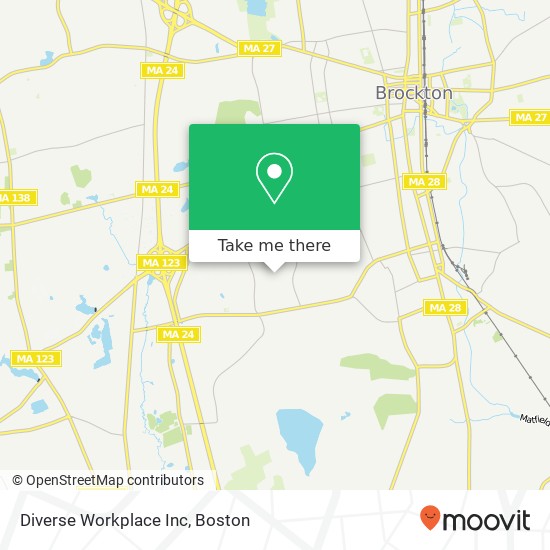 Mapa de Diverse Workplace Inc