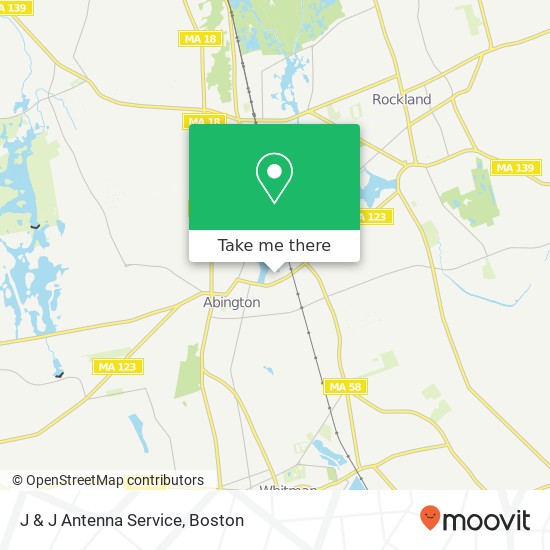 Mapa de J & J Antenna Service