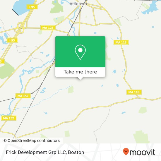 Mapa de Frick Development Grp LLC